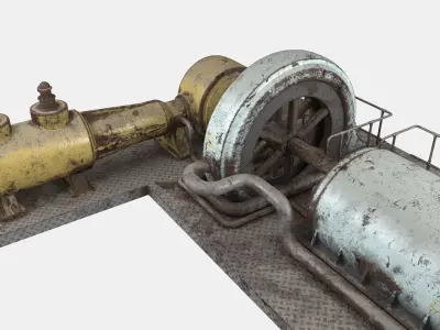 Old Generator  3D model