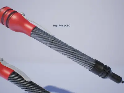 Glass Puncher Tool PBR Game Ready  Low-poly 3D model