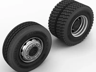 Wheels Continental HDC1 3D model