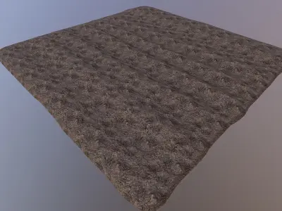 Field Soil  Free low-poly 3D model