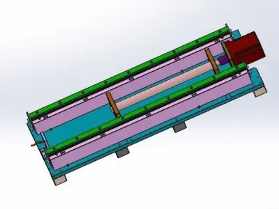 Working stage module 3D model