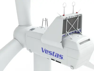 Wind Turbine Vestas 3D model purchase