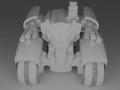 torreta automata  Free 3D model