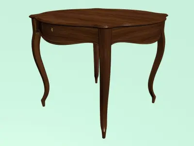 Round table 3D model