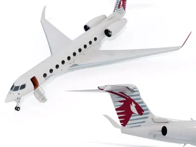 Aircraft  G700 3D model