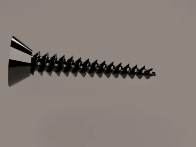 screw 3D model by erdenay