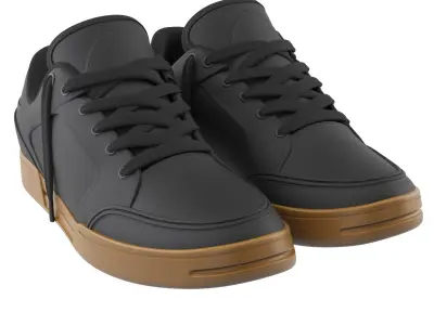  Generic Black Sneakers 