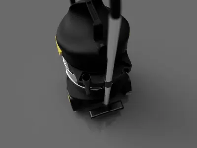 Industrial vaccum cleaner 3D print model