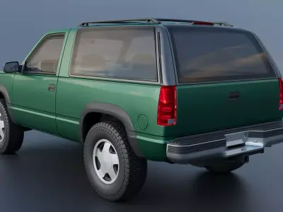 GMC Yukon 2 Door 1992 3D print model