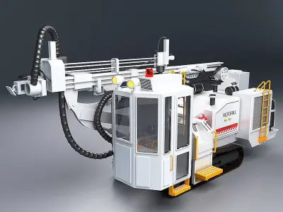 Reedrill drilling machine 3D model
