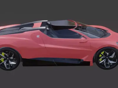 Bugatti Mistral 3D model