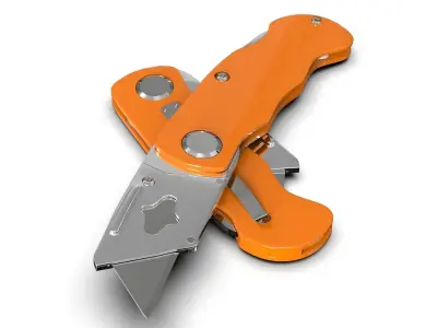 Folding Knife 3D model