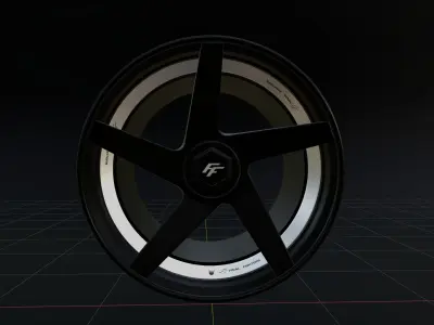 Final Fighters style 12 3D model