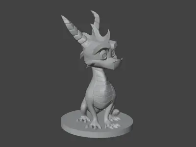 Spyro high quality model  3D print model
