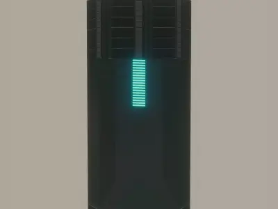 Sci-Fi Building - A1 Low-poly 3D model
