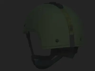 MICH 2001 Low-poly 3D model
