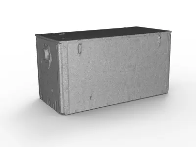 Spindle Box Low-poly 3D model