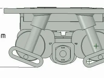 Towing Pins - Shark Jaws Modul Typ A  3D print model