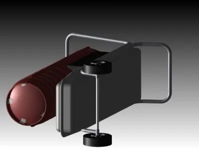 Space Heater  Free 3D model