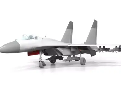 Sukhoi Su- 27  3D model