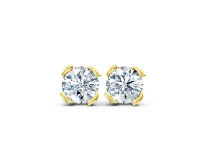 Stud earring Free 3D model