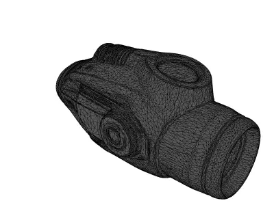 SciFi Futuristic Scope Device 3D model