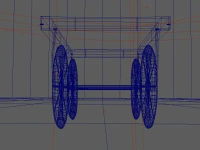 Hawker Cart 3D model