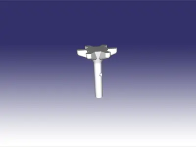 PMA-2 - Yugoslav anti-personnel explosive mine 3D print model
