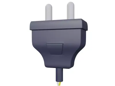 Plug  3D Models Low-poly 3D model