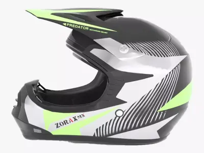 Zorax ZOR-X19 Green Low-poly 3D model