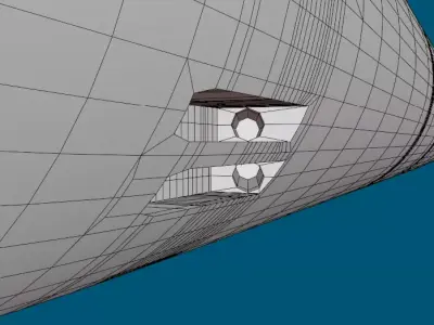 SSK-01 BRP Bakunawa 3D model