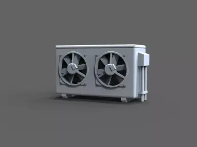 Air conditioning type B 3D print model