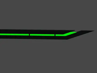 Neon Blade 3D model