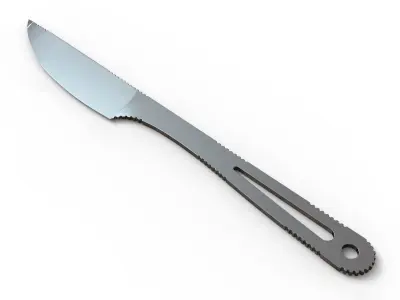 knife set 3D model