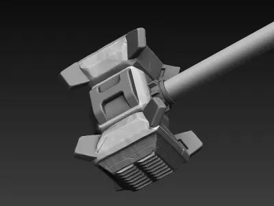 Battle Hammer 3D model buy