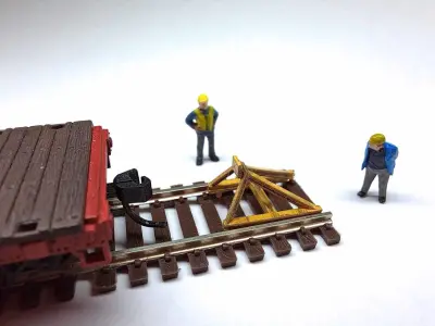 N Scale Hayes Bumper v3 Free 3D model