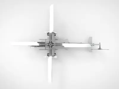 US Military Aircraft 6 list  3d model Low-poly 3D model