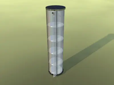 glass display case 3D model