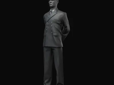 NAVAL OFFICER 3D print model