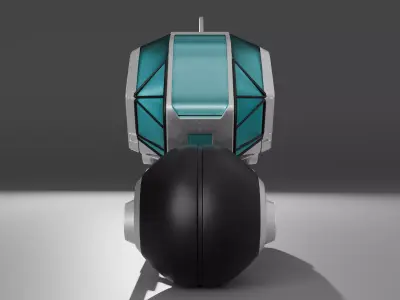 Sci Fi Bike Low-poly 3D model purchase