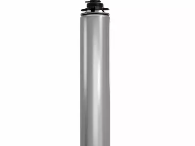 Aluminium paint can 3D model