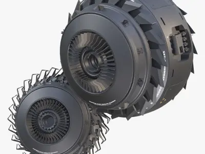SciFi Propulsion Drone M1 3D model