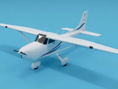 Plane 10 3D model