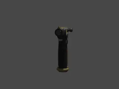 C93 Pistol -Rigged Low-poly 3D model