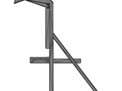 HO scale billboards 8-12ft 3D print model
