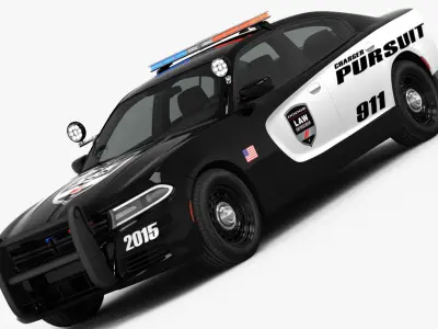 Dodge Charger Pursuit 2015 3D model
