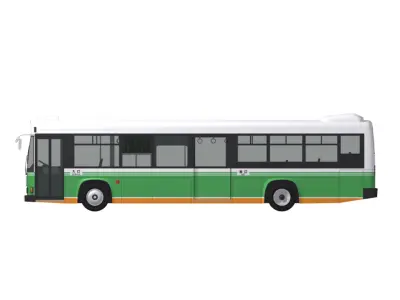 tobus (city bus) 3D model