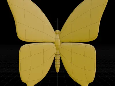 Butterfly 3D model get