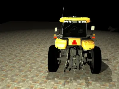 Challenger MT765E Low-poly 3D model