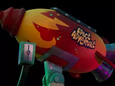 Rocket Lilo y Stitch Low-poly 3D model
